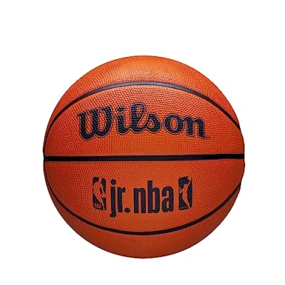 Abbildung von Wilson Basketball, Jr. NBA DRV Plus, Outdoor und Indoor, Größe: 4, Braun
