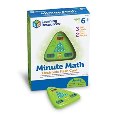 Abbildung von Learning Resources Minute Math Elektronisches Mathe Spiel, 20*24 centimeters