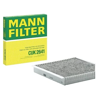 Abbildung von MANN FILTER CUK 2641 Innenraumfilter Pollenfilter mit Aktivkohle Für PKW