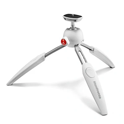 Abbildung von Manfrotto MTPIXIEVO WH Pixi Evo Mini Stativ (2 Segment) weiß