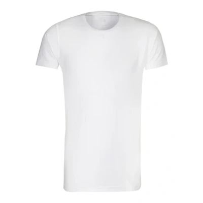 Abbildung von Seidensticker Herren T Shirt Regular Fit Uni Rundhals Kurzarm Stretch Weiß (Weiß 1) S
