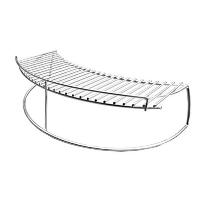 Abbildung von Onlyfire Warmhalterrost für Holzkohlegrills mit 57 cm, Kugelgrill und Kamado, Grillrost, Rost