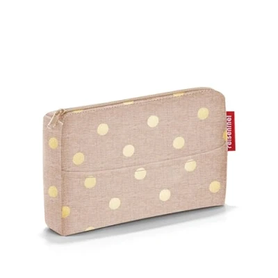 Abbildung von reisenthel pocketcase Taschenorganizer, kompakt, Couleur:metallic dots Coffee