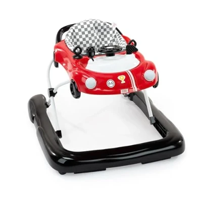 Abbildung von Bright Starts Little Speedster 3 in 1 Lauflernwagen, roter Rennwagen, Lauflernwagen für Jungen und Mädchen, ab 6 Monaten