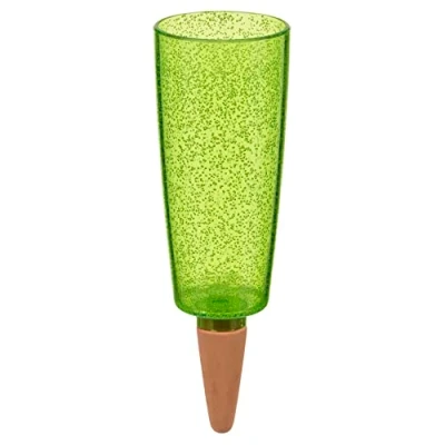 Abbildung von Scheurich Copa XL, Wasserspeicher aus Kunststoff, Farbe: Green, 7,75 cm Durchmesser, 24 hoch, 0,5 l Vol.