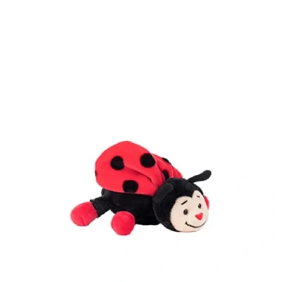 Abbildung von Schaffer 4341 Plüsch Marienkäfer Bolle, rot/schwarz, 13 cm