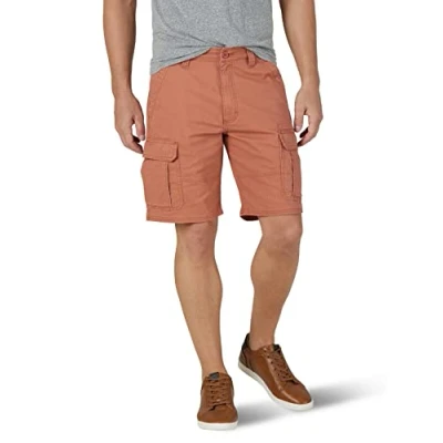 Abbildung von Wrangler Authentics Herren Klassische Cargo Stretch Shorts Cargos, Copper Brown, 46