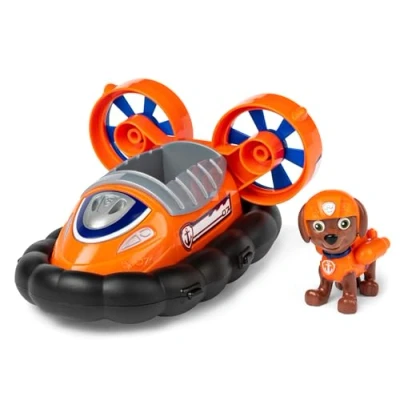 Abbildung von PAW PATROL, Luftkissenboot mit Zuma Figur (Sustainable Basic Vehicle/Basis Fahrzeug), Spielzeug für Kinder ab 3 Jahren