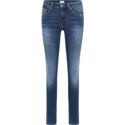 Abbildung von Mustang Quincy Jeans Skinny Fit, Damen, Größe: 25x30, Blau
