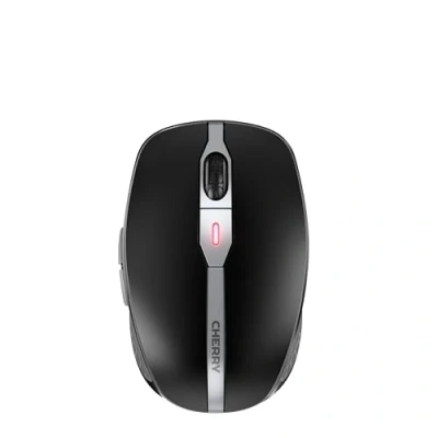 Abbildung von CHERRY MW 9100, Kabellose Maus, Wahlweise Verbindung Über Bluetooth Oder 2,4 GHz Funk, 3 Stufig Regelbare Auflösung Bis 2400 dpi, Wiederaufladbar, Schwarz