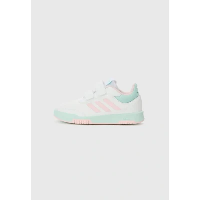 Abbildung von adidas Performance Tensaur Sport 2.0 Unisex Trainingsschuh für Kinder, Größe: 30.5, White/clear pink/semi flash aqua Schuhe
