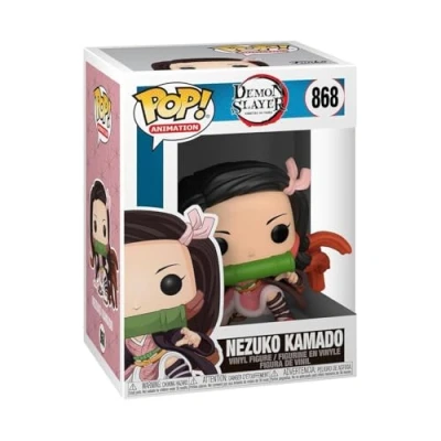 Abbildung von Funko Pop! Animation: Demon Slayer Nezuko Kamado Vinyl Sammelfigur Geschenkidee Offizielle Handelswaren Spielzeug Für Kinder und Erwachsene Anime Fans Modellfigur Sammler