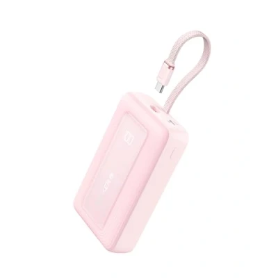 Abbildung von Anker Powerbank 20.000mAh 30W mit integriertem USB C Kabel, High Speed portables Ladegerät, 1 C, A, Akkupack für iPhone 15/15 Pro/15 Pro Max/15 Plus, MacBook, Galaxy und mehr