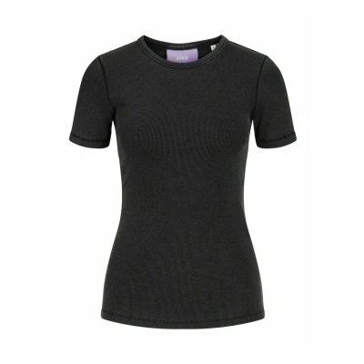 Abbildung von JJXX Frankie WASH SS STR JRS Tshirt basic, Damen, Größe: XS, Black