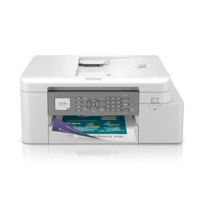Abbildung von Brother MFC J4335DW 4 in 1 Farbtintenstrahl Multifunktionsgerät (Drucker, Scanner, Kopierer, Fax), Natur, 435 x 180 343 mm