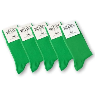 Abbildung von Mat &amp; Vic&#039;s Socken Herren 43 46 blau/blue socks men women blaue Baumwolle Cotton Classic, 5 Paar, Freizeit, Anzug, Business blau Damen und Männer Herrensocken