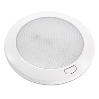 Abbildung von Dream Lighting LED Deckenleuchte Dimmbar 12v Wohnmobil Wohnwagen Boot Innen Deckenlampe Flach mit Memory Funktion IP44 12,7CM Warmweiss