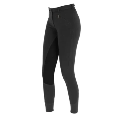 Abbildung von Covalliero Reithose Economic, Vollbesatz Kinderreithose, Schwarz, 146