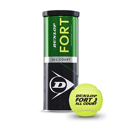 Abbildung von Dunlop Tennisball Fort All Court TS für Sand, Hartplatz und Rasen (1x3er Dose)