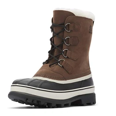 Abbildung von Sorel Caribou Snowboot/Winterstiefel, Herren, Größe: 50, Bruno Leder/synthetik