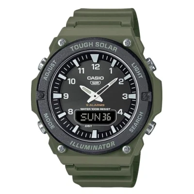 Abbildung von Casio Chronograph, Herren, Größe: One Size, Green