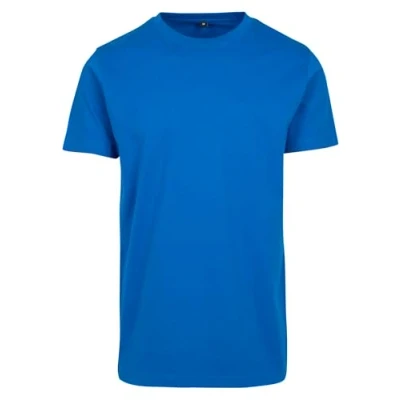 Abbildung von Build Your Brand Herren T Shirt Round Neck, cobalt blue, L