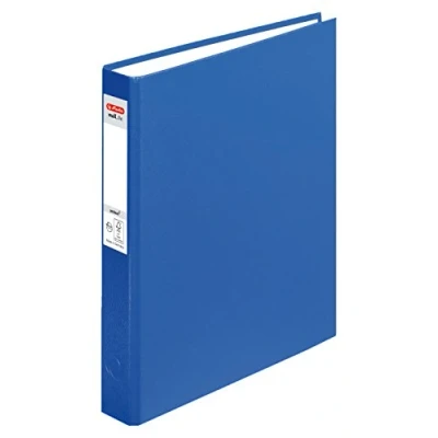 Abbildung von Herlitz Ringbuch maX.file pRotect A5, 1 Stück, 2 Ring Kombi Mechanik, 25 mm Füllhöhe, blau