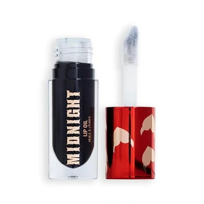 Abbildung von Makeup Revolution Truly Sinful Midnight Black LIP Glaze OIL Lipgloss, Größe: 4.6 ml,