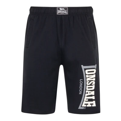 Abbildung von Lonsdale Herren Logo Jam Sportshorts, Schwarz, XL EU