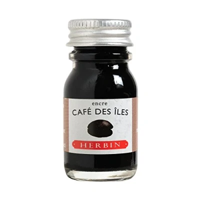 Abbildung von J.Herbin 11546T (1 Tinteflakon 10 ml für Füller) kaffeebraun