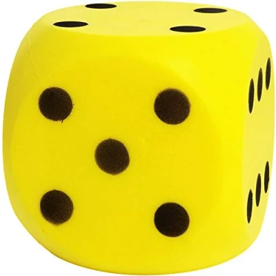 Abbildung von Simba 107352855 Soft Spielwürfel, 2 fach sortiert, es wird nur ein Artikel geliefert, 16cm