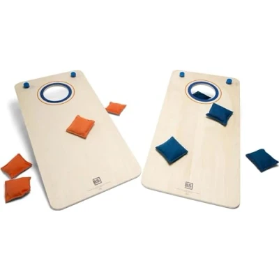 Abbildung von BS Toys Cornhole Spiel für Garten Wurfspiel Draußen Holz Konstruktion Spaß die ganze Familie Ab 6 Jahren