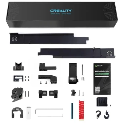 Abbildung von Creality Offizielle CFS Upgrade Zubehörkit der K1 Serie, auf Mehrfarbendruck durch Anschluss des Filamentsystems, Kompatibel mit 3D Druckern Max, K1C, K1, SE