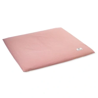 Abbildung von Wickeauflagenüberzug aus Musselin, Dusty rose, Made in Germany, OEKO TEX Standard 100, Größe: 85/75 cm