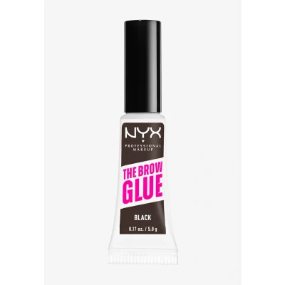 Abbildung von Nyx Professional Makeup THE BROW GLUE Instant Styler Augenbrauengel Black Brown, Damen, Größe: 5 g, brown