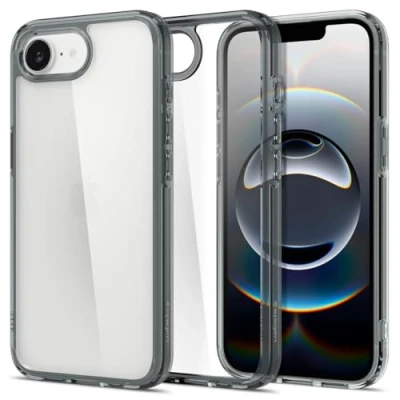 Abbildung von Spigen iPhone 16e Hülle [Anti Vergilbung] Ultra Hybrid Handyhülle Case Dünn Slim Space Crystal