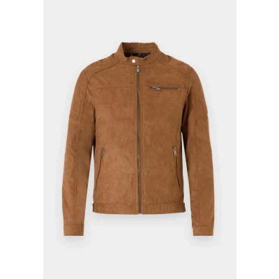 Abbildung von Jack &amp; Jones Jjerocky NOOS Übergangsjacke, Herren, Größe: XL, Cognac
