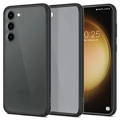 Abbildung von Spigen Ultra Hybrid Hülle Kompatibel mit Samsung Galaxy S23 5G Frost Black