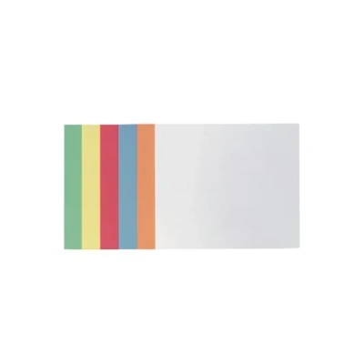 Abbildung von FRANKEN selbstklebende Moderationskarten Rechteck, 200 x 149 mm, sortiert, 300 Stück, farblich MKS2299