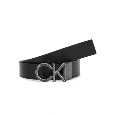 Abbildung von Calvin Klein Bombe Gürtel, Herren, Größe: 90, Black /dark brown