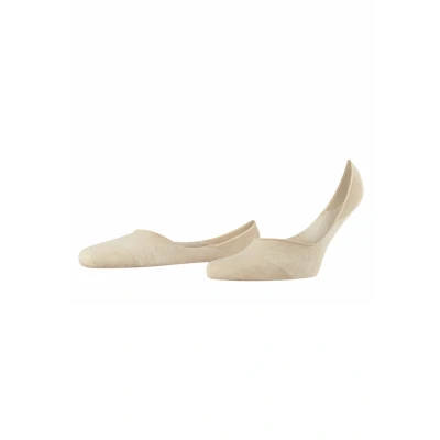 Abbildung von FALKE Herren Füßlinge Invisible Step Medium Cut M IN Baumwolle unsichtbar einfarbig 1 Paar, Beige (Sand Melange 4650) neu umweltfreundlich, 41 42