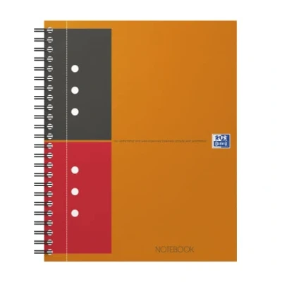 Abbildung von Oxford Notebook International A5, liniert, 160 Seiten, stabiler Kartondeckel