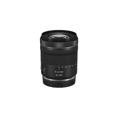 Abbildung von Canon Objektiv RF 24 105mm F4 7.1 is STM Zoomobjektiv Lens für EOS R (STM AF Motor, optischer Bildstabilisator) schwarz, 76,6 x 88,8 mm