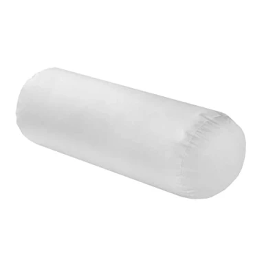Abbildung von sleepling Nackenrolle Nackenkissen, Inlet Sofakissen, Zierkissen und Dekokissen, 15 x 40 cm, atmungsaktiv, waschbar 60 Grad, Ökotex, Made in EU, weiß