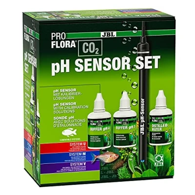 Abbildung von JBL PROFLORA CO2 pH SENSOR SET, Elektroden Set mit BNC Anschluss, Inkl. Kalibrierflüssigkeit und weiterem Zubehör