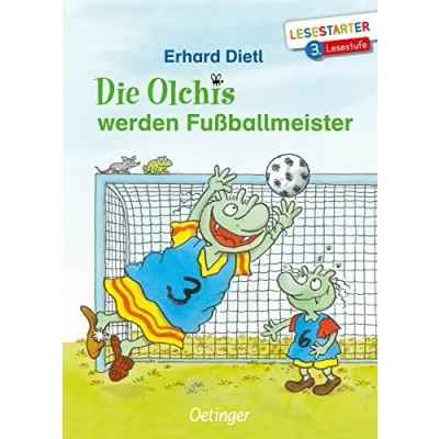 Abbildung von Die Olchis werden Fußballmeister: Lesestarter. 3. Lesestufe. Lustiges Kinderbuch zum Lesen und Rechnen lernen für Erstleser Fußball Fans ab 7 Jahren
