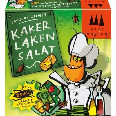 Abbildung von Schmidt Spiele 40839 Kakerlakensalat, Drei Magier Kartenspiel