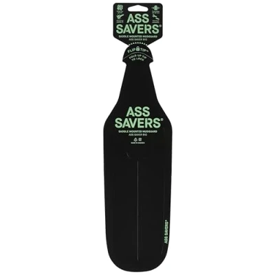 Abbildung von Ass Savers Unisex Sattel Schutzblech Für Breitreifen, Large Schwarz