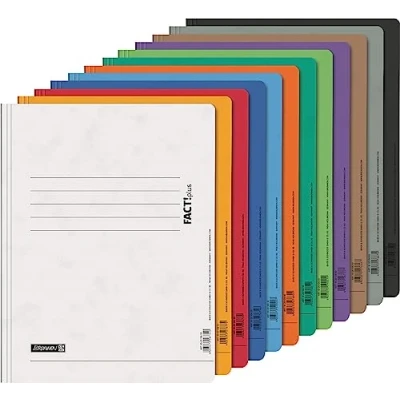 Abbildung von BRUNNEN Schnellhefter 12er Set A4 FACT!plus