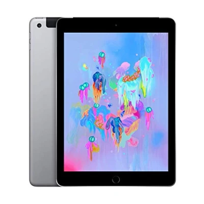 Abbildung von Apple iPad 2019 (9.7 Zoll, Wi Fi + Zellular, 128GB) Space Grau (Generalüberholt)